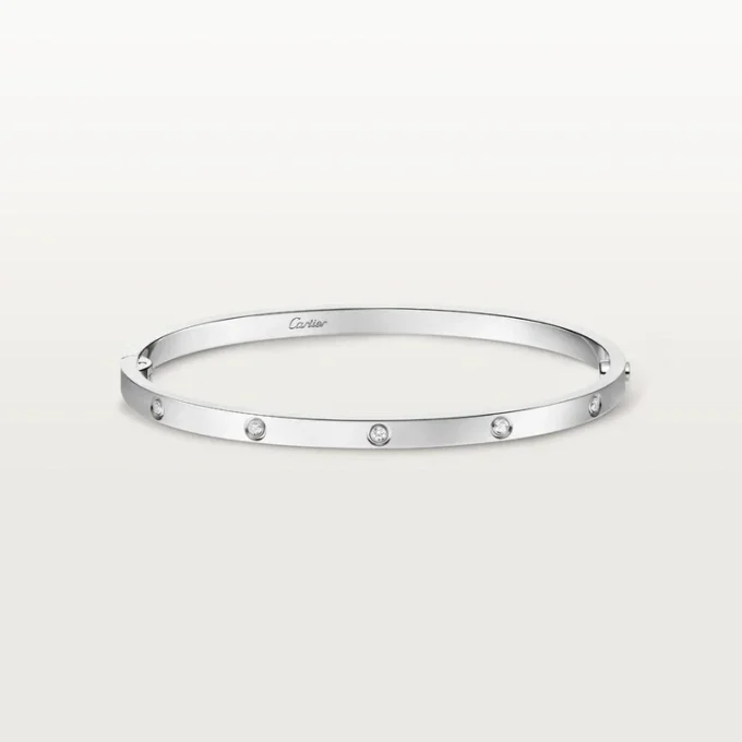 Bracelet Love, petit modèle, 10 diamants