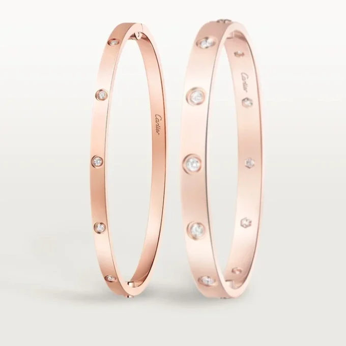 Bracelet Love, petit modèle, 10 diamants