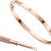 Bracelet Love, petit modèle, 10 diamants