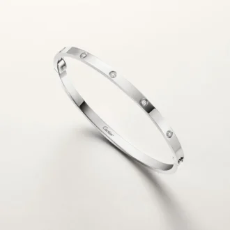 Bracelet Love, petit modèle, 10 diamants