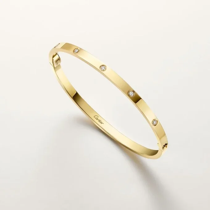 Bracelet Love, petit modèle, 10 diamants
