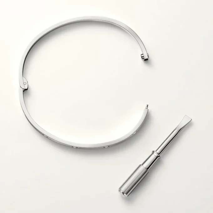 Bracelet Love, petit modèle, 10 diamants