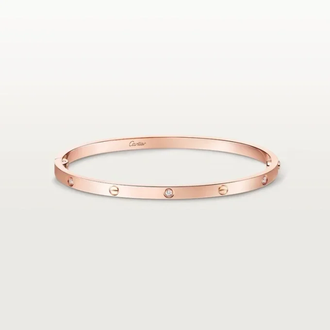 Bracelet Love, petit modèle, 6 diamants