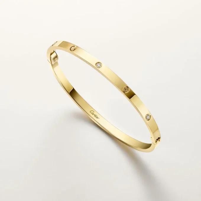 Bracelet Love, petit modèle, 6 diamants