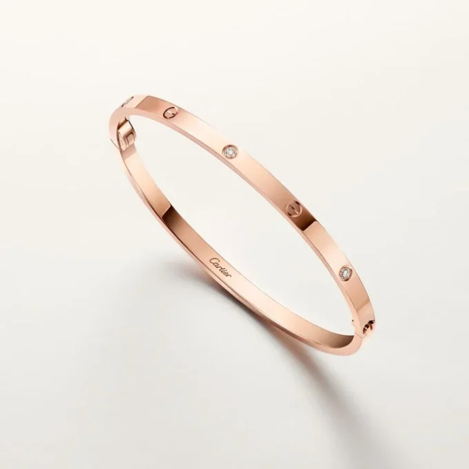 Bracelet Love, petit modèle, 6 diamants