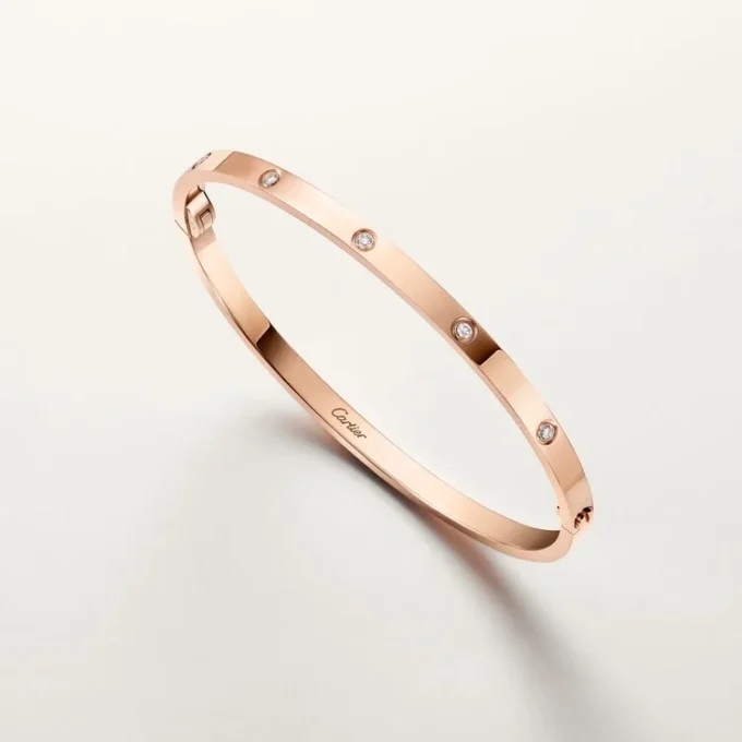 Bracelet Love, petit modèle, 6 diamants
