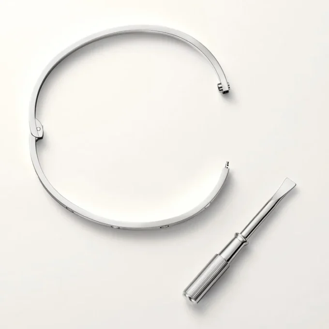 Bracelet Love, petit modèle, 6 diamants