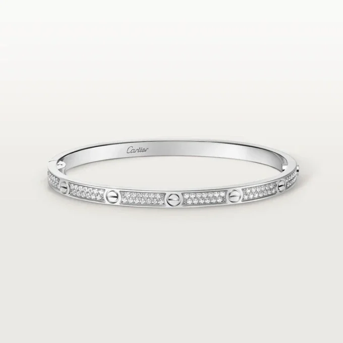 Bracelet Love, petit modèle, pavé