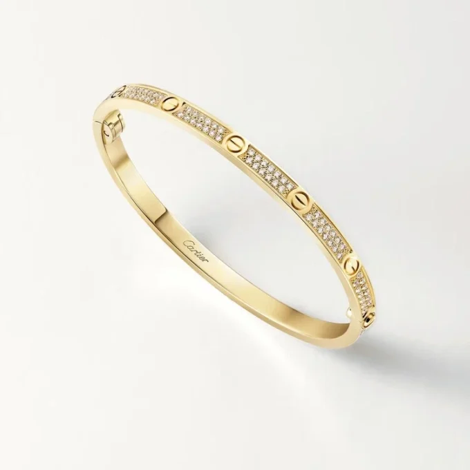 Bracelet Love, petit modèle, pavé