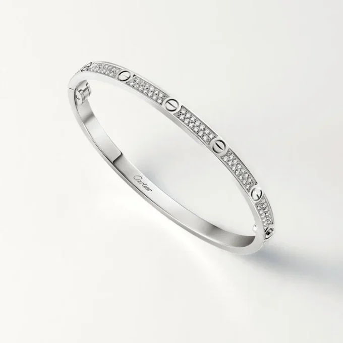 Bracelet Love, petit modèle, pavé