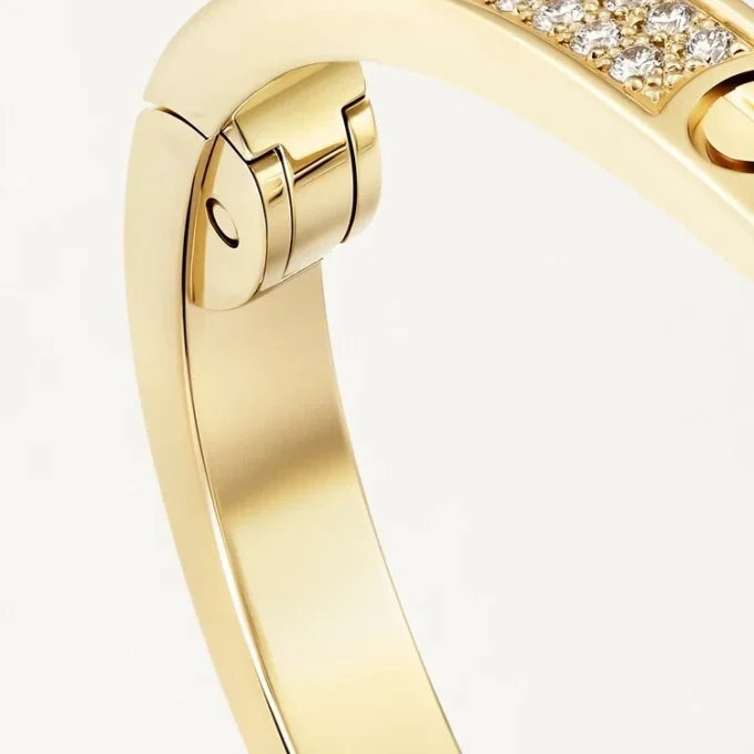 Bracelet Love, petit modèle, pavé