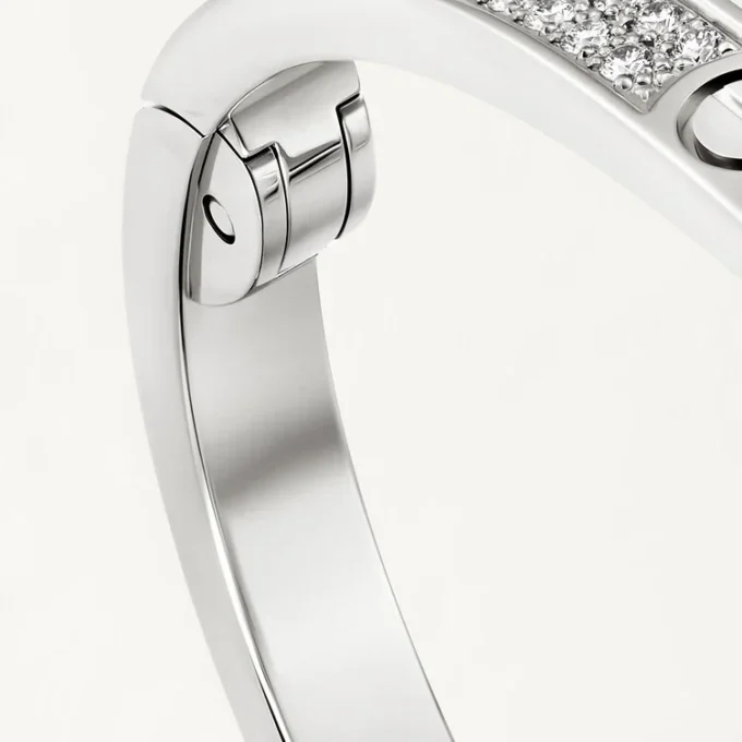 Bracelet Love, petit modèle, pavé