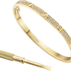 Bracelet Love, petit modèle, pavé