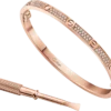 Bracelet Love, petit modèle, pavé