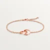 Bracelet Love, sur chaîne