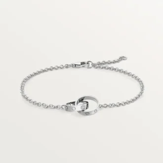 Bracelet Love, sur chaîne