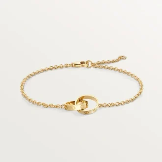 Bracelet Love, sur chaîne