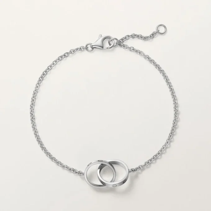 Bracelet Love, sur chaîne