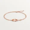 Bracelet Love, sur chaîne, 2 diamants