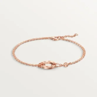Bracelet Love, sur chaîne, 2 diamants