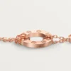 Bracelet Love, sur chaîne, 2 diamants