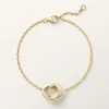 Bracelet Love, sur chaîne, demi-sertissage
