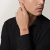 Bracelet Love, sur chaîne, pavé