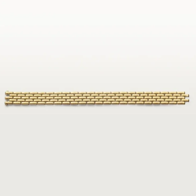 Bracelet Maillon Panthère, cinq rangs
