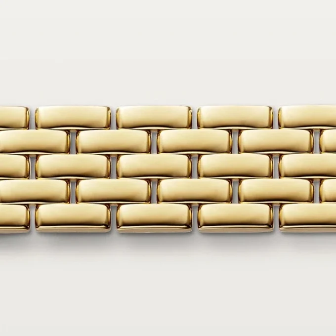 Bracelet Maillon Panthère, cinq rangs