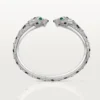 Bracelet Panthère de Cartier, articulé, pavé