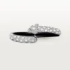 Bracelet Panthère de Cartier, laque noire, pavé