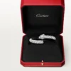 Bracelet Panthère de Cartier, laque noire, pavé