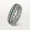 Bracelet Panthère de Cartier, émeraude, pavé