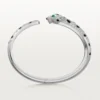 Bracelet Panthère de Cartier, modèle moyen, demi-sertissage