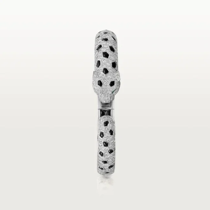 Bracelet Panthère de Cartier, modèle moyen, pavé