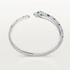 Bracelet Panthère de Cartier, modèle moyen, pavé