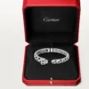 Bracelet Panthère de Cartier, modèle moyen, pavé