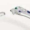 Bracelet Panthère de Cartier, modèle moyen, pavé