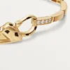 Bracelet Panthère de Cartier – Or jaune, laque, diamant, grenat tsavorite, onyx – Cartier