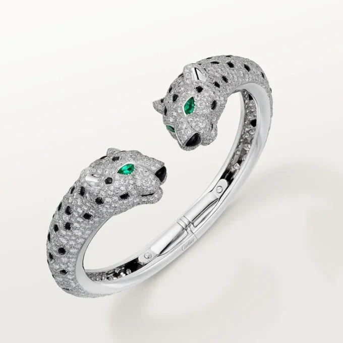 Bracelet Panthère de Cartier, pavé