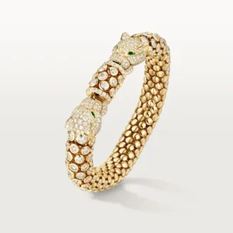 Bracelet Panthère de Cartier, pavé