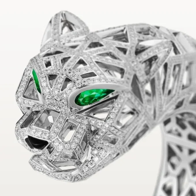 Bracelet Panthère de Cartier, pavé