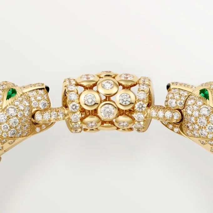 Bracelet Panthère de Cartier, pavé