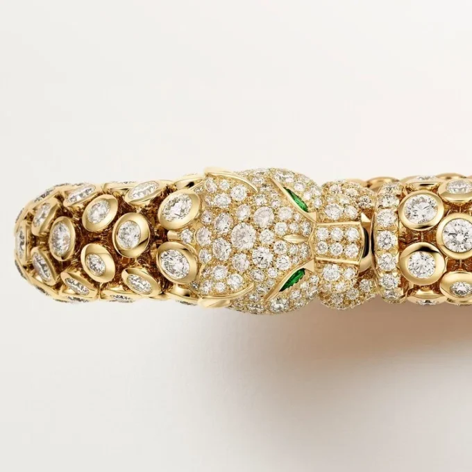 Bracelet Panthère de Cartier, pavé