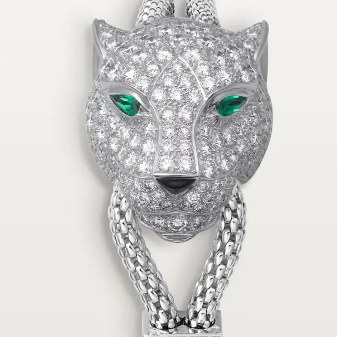 Bracelet Panthère de Cartier, pavé