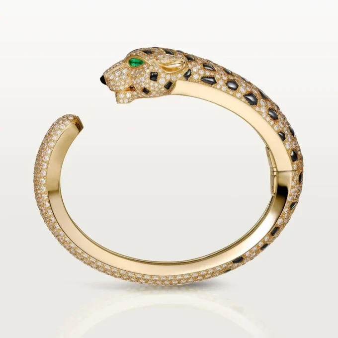 Bracelet Panthère de Cartier, pavé