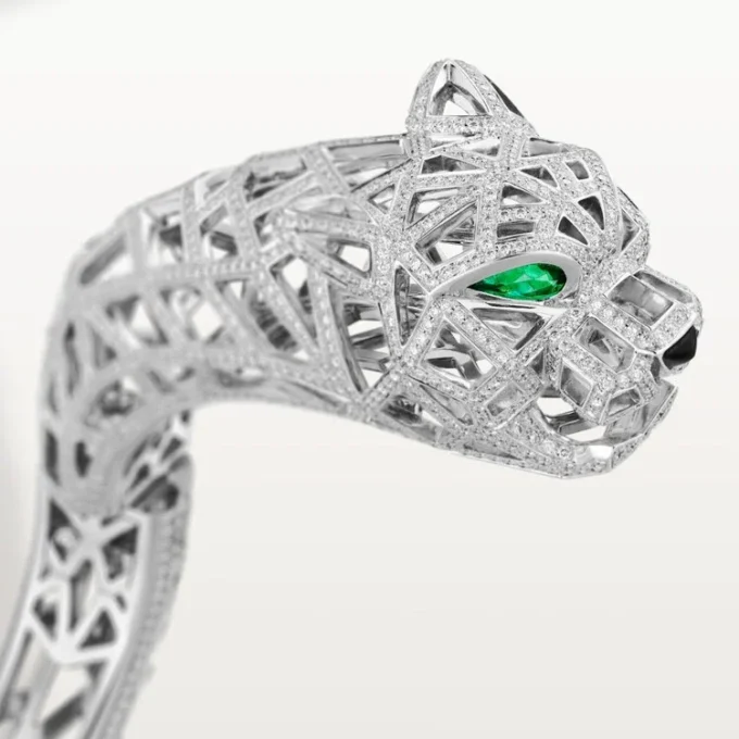 Bracelet Panthère de Cartier, pavé