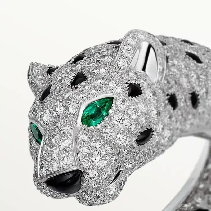 Bracelet Panthère de Cartier, pavé