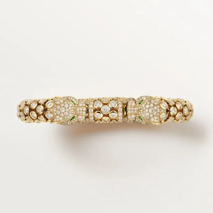 Bracelet Panthère de Cartier, pavé