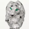 Bracelet Panthère de Cartier, pavé